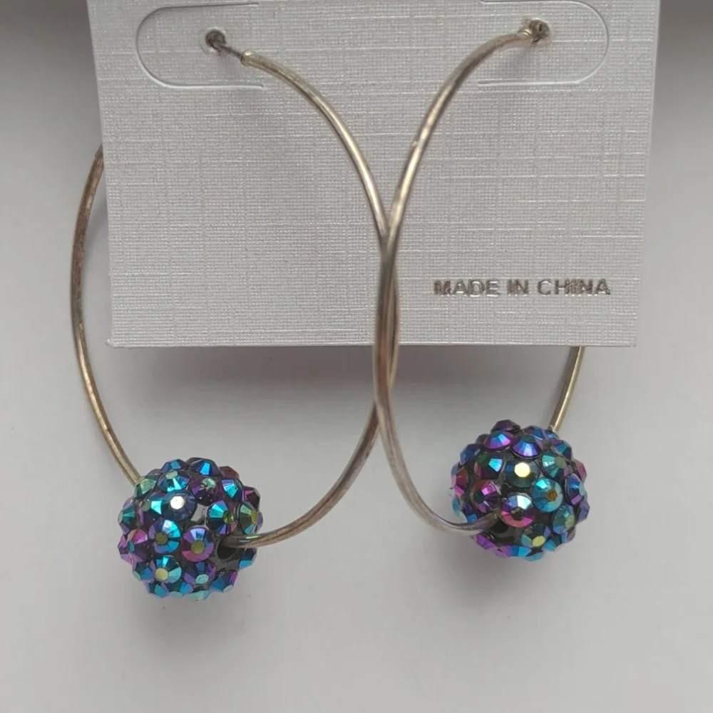 2/$10 or 4/$15 Hook Earrings Multicolor Bead
